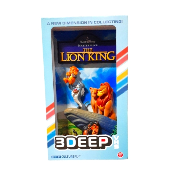 Culturefly 3DEEP VHS Movie Disney's The Lion King, 2024 Walmart Exclusive - Picture 1 of 6